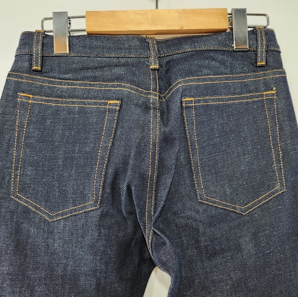 BNWT A.P.C. New Cure H 100% Cotton Dark Indigo Raw Rigid Denim Slim Jeans sz 26 - Picture 10 of 10